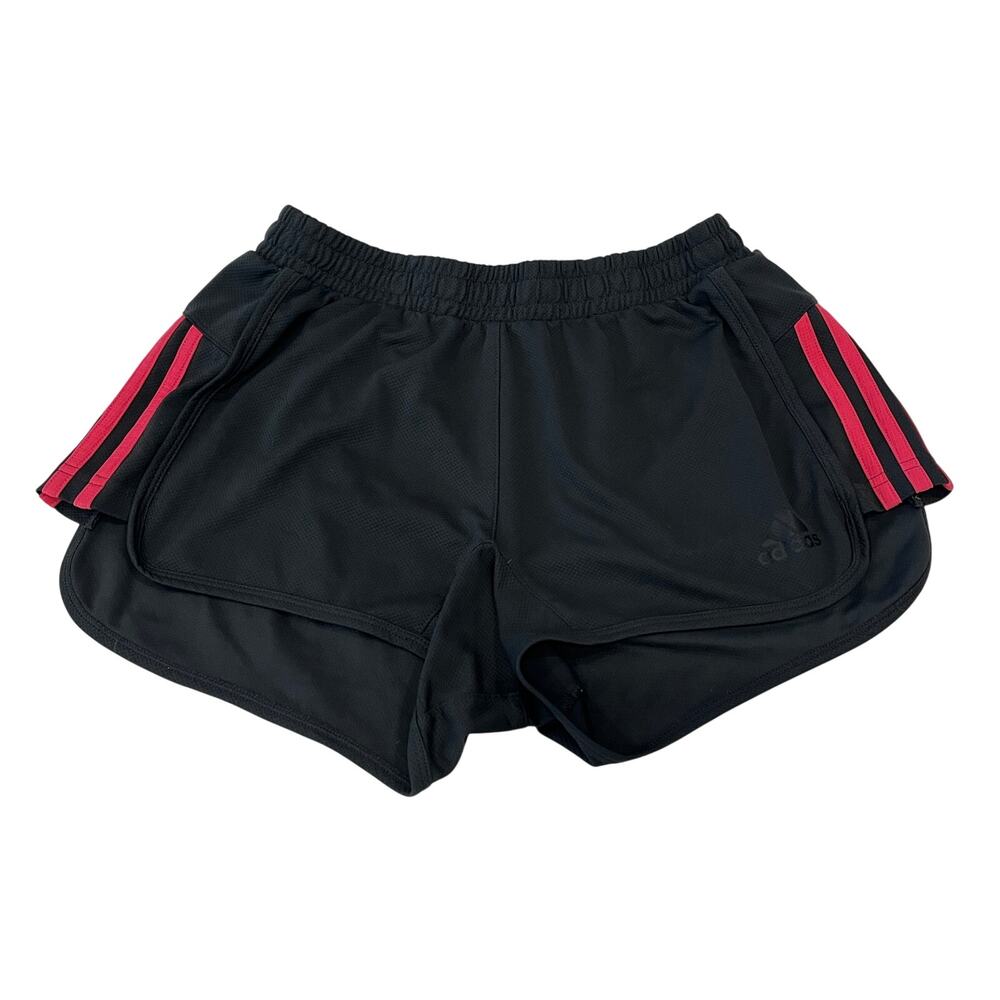 M3-13 ADIDAS Women's Climalite Trainer Shorts Black/Pink Small